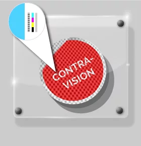 Window Graphics - External Apply, Facing Externally - ContraVision - 1 Way Window Graphic