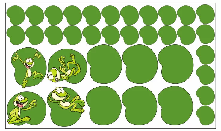 Sensory Stickers - Jump Like A Frog