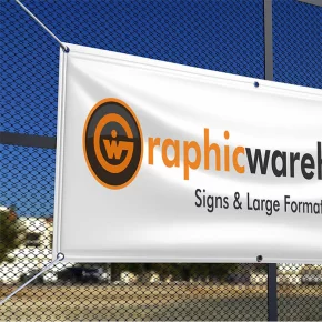 Banners - PVC Free & Recyclable Banners - Printed - Hemmed & Eyeletted